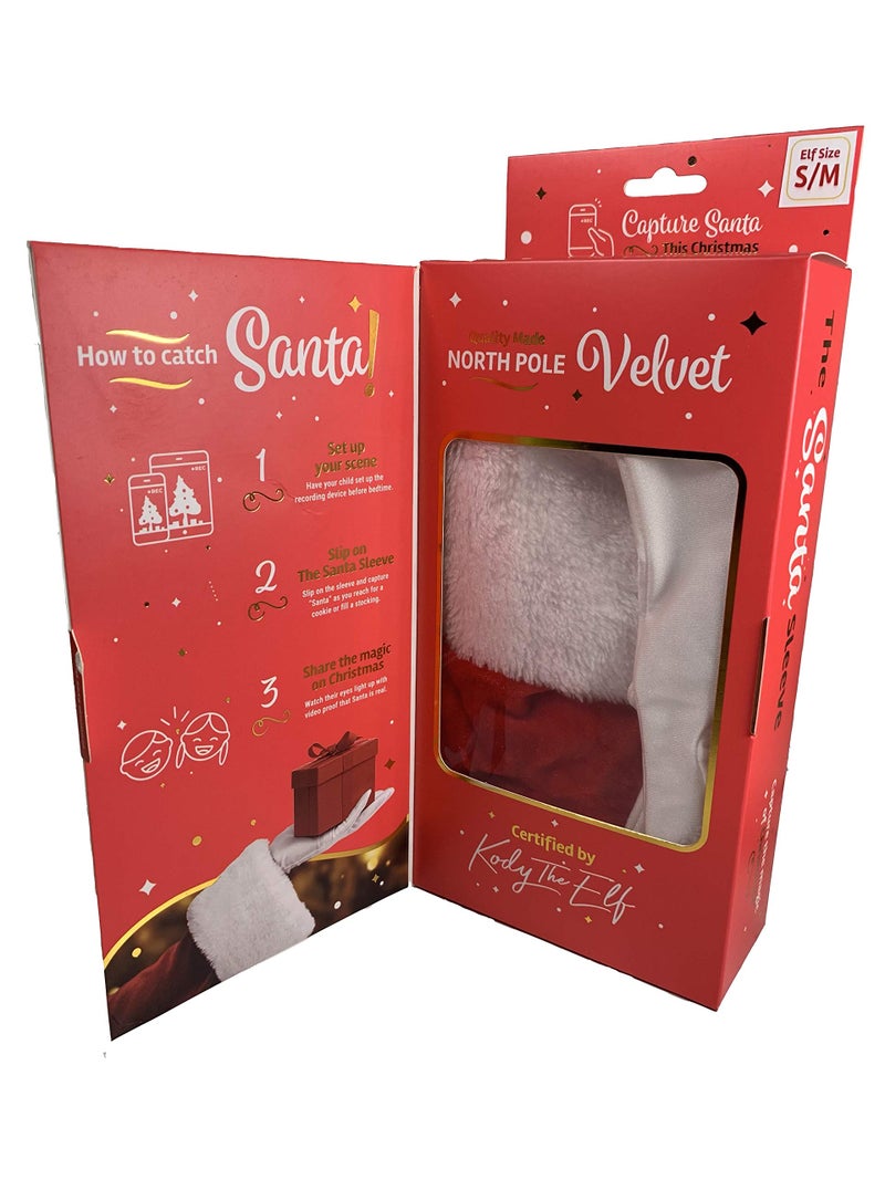 Tinsl The Santa Sleeve (L/XL) Unique Christmas Video Magic Must-Have to Capture Memories - Authentic Santa Costume Recording Prop - Image 2